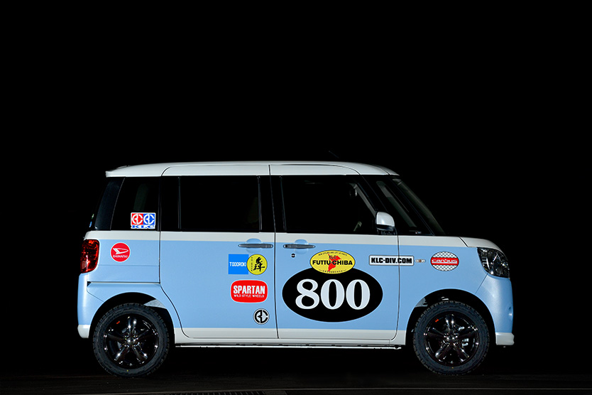 LA800S ダイハツ ムーヴ キャンバス リフトアップ3
