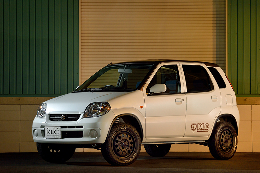 HN11S / HN12S / HN21S / HN22S スズキ Kei リフトアップ1